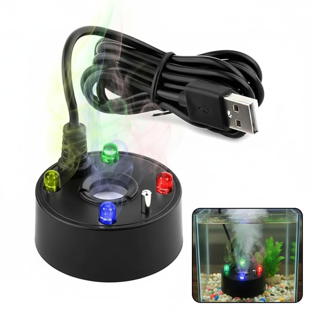Terrarium Fogger Ultrasonic - مضخة هواء جديدة 2026 بمنفذ USB